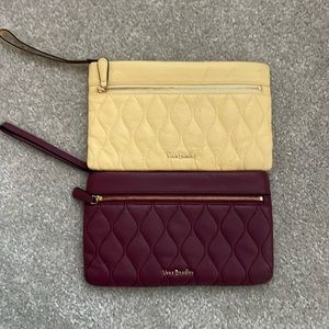 Vera Bradley Leather Wristlets Bundle